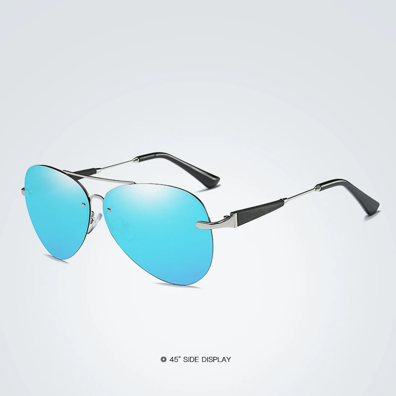 Высокое качество солнце Стекло Для мужчин Pilot Поляризационные солнечные ses