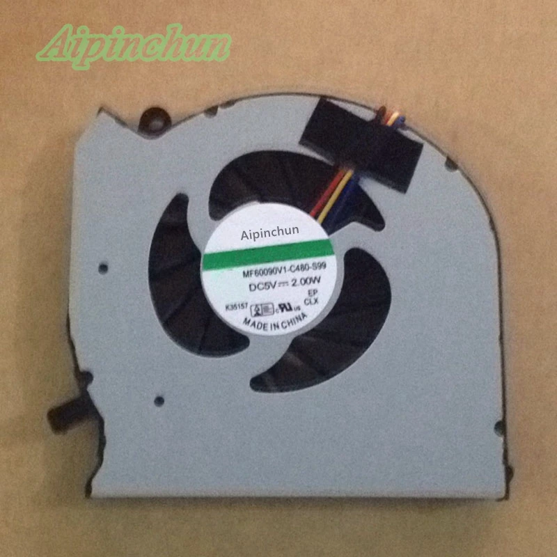Aipinchun Новый CPU охлаждающий вентилятор для HP Pavilion DV6 7000 7001 7002TX 7045TX Охлаждающий