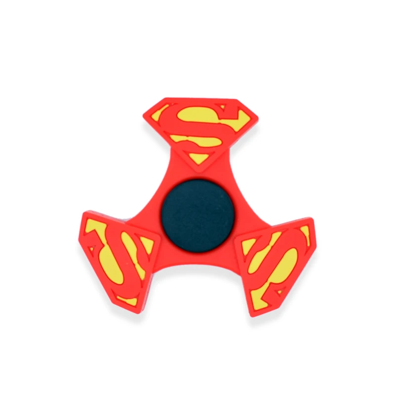 4 стиля мягкий силиконовый Бэтмен Супермен Спиннер новый ручной для аутизма и
