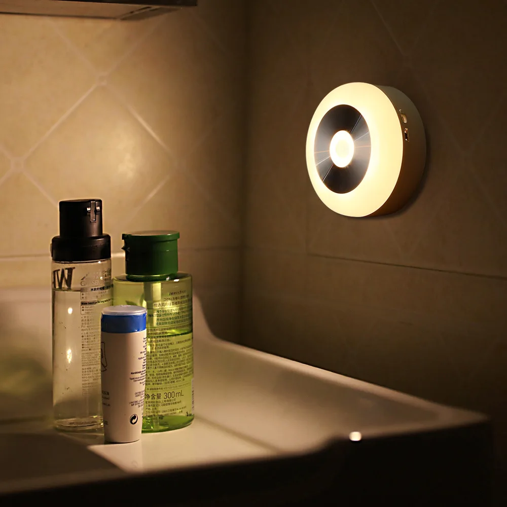 Wall lamp 36V Human Infrared Activated Motion Creative Sensor LED Night Light Emergency Lamp Hallway Bedroom Home | Лампы и освещение