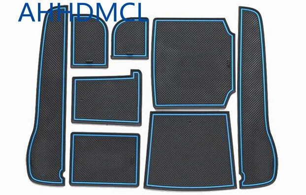 

Non-Slip Car Door Gate Slot Mats Cup Armrest Storage Pad Mat For Crosstour 2014 2015 2016