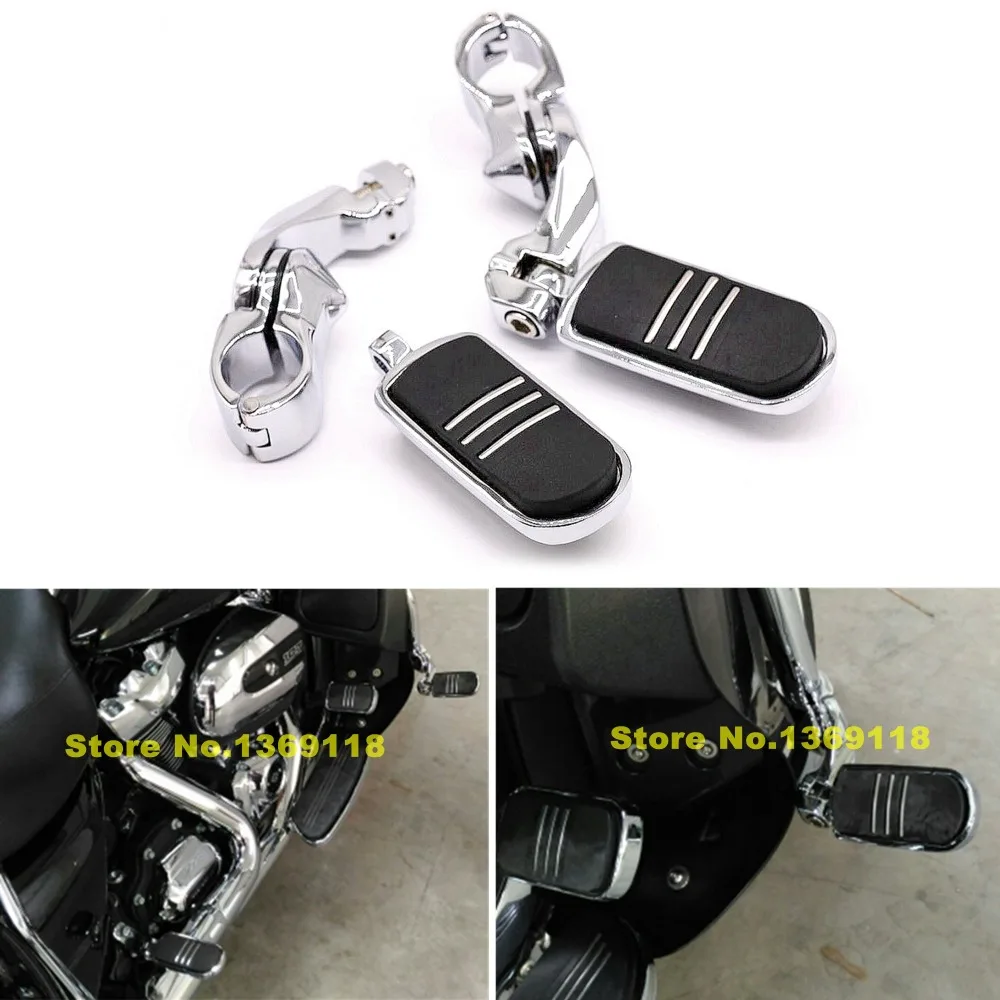 

Универсальное регулируемое крепление для шоссе для Honda Harley Suzuki 1 1/4 "32 мм Бар НОВЫЙ