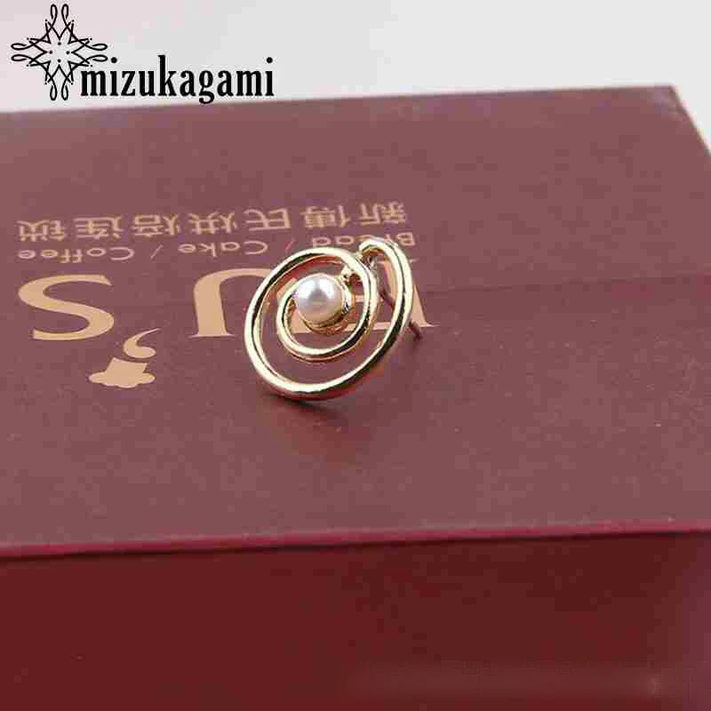 

10pcs/lot Golden Zinc Alloy Inlaid Pearl Personality Base Earrings Connector DIY Drop Earrings Jewelry Making Accessories