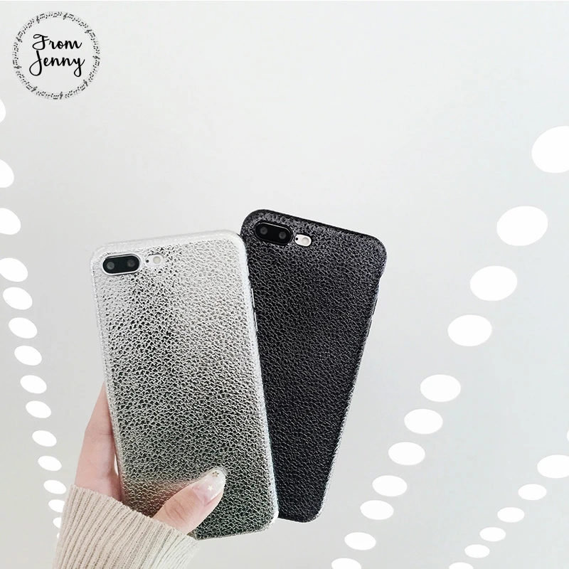 От Jenny простой змея ПУ ТПУ чехол для iPhone 7 плюс 6 6s 4 дюймов 5 сплошной оптовая