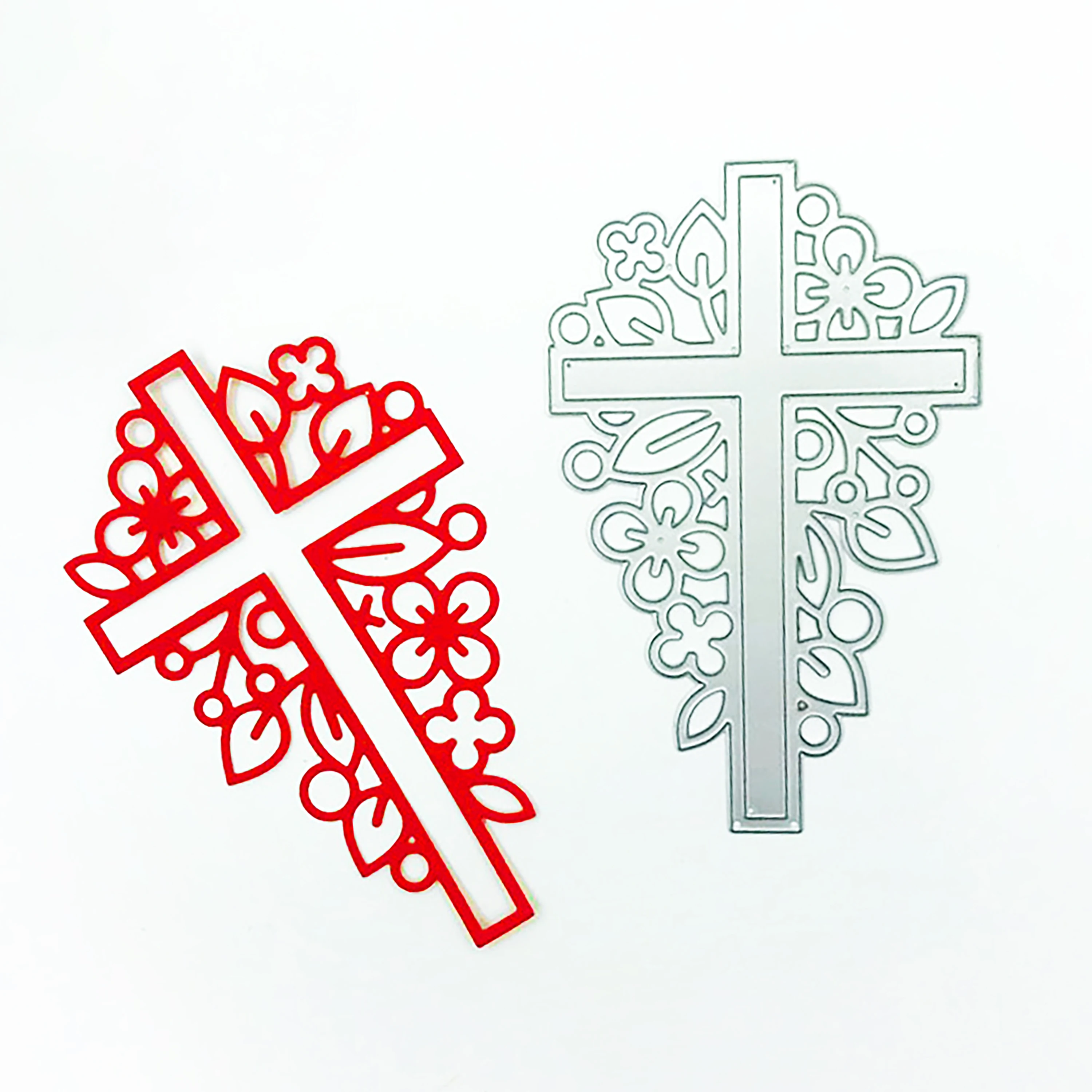 Религия Иисус Распятие Крест металлические режущие штампы трафарет для