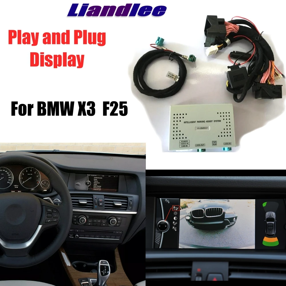 

Liandlee Parking Camera Interface Reverse Back Up Camera Kits For BMW X3 F25 CCC CIC NBT EVO Display Upgrade