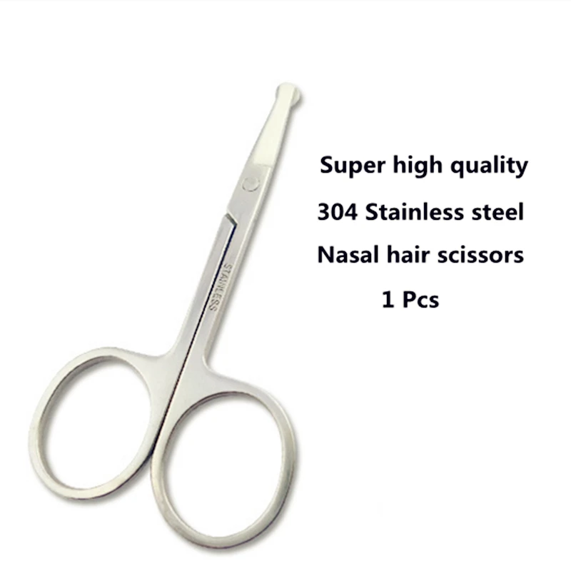 Nasal hair scissors Мужской электрический триммер, машинка для стрижки, мужские боковины, зажим для носа, триммер для волос, электробритва, уход за лицом - Цвет: Nasal hair scissors