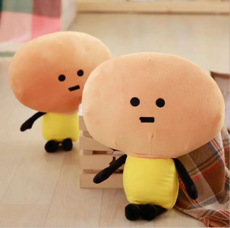 Японские наземные Плюшевые игрушки-грибы набивные плюшевые подушки 45-55 см #611 для