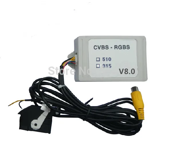 Новое Обновление V8.0 Продажа Завода Камера Заднего вида CVBS RGB и AV Конвертер
