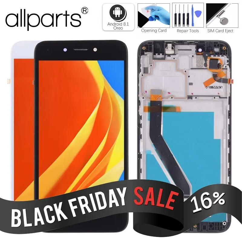 T PARTS 5 0 &quotips ЖК дисплей для HUAWEI Honor 6A Дисплей Сенсорный экран с рамкой планшета