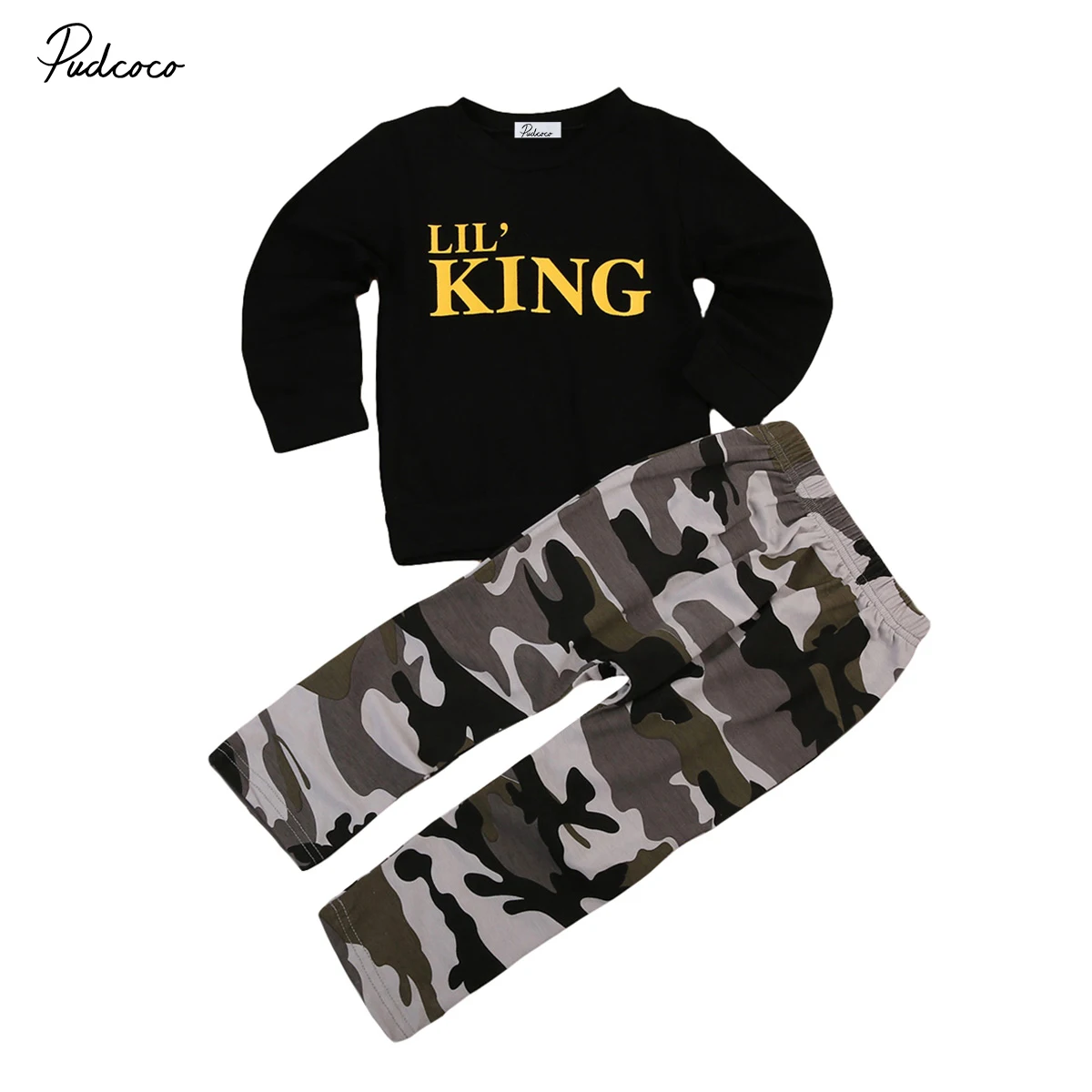 

2 шт., Детский комплект из футболки и длинных брюк