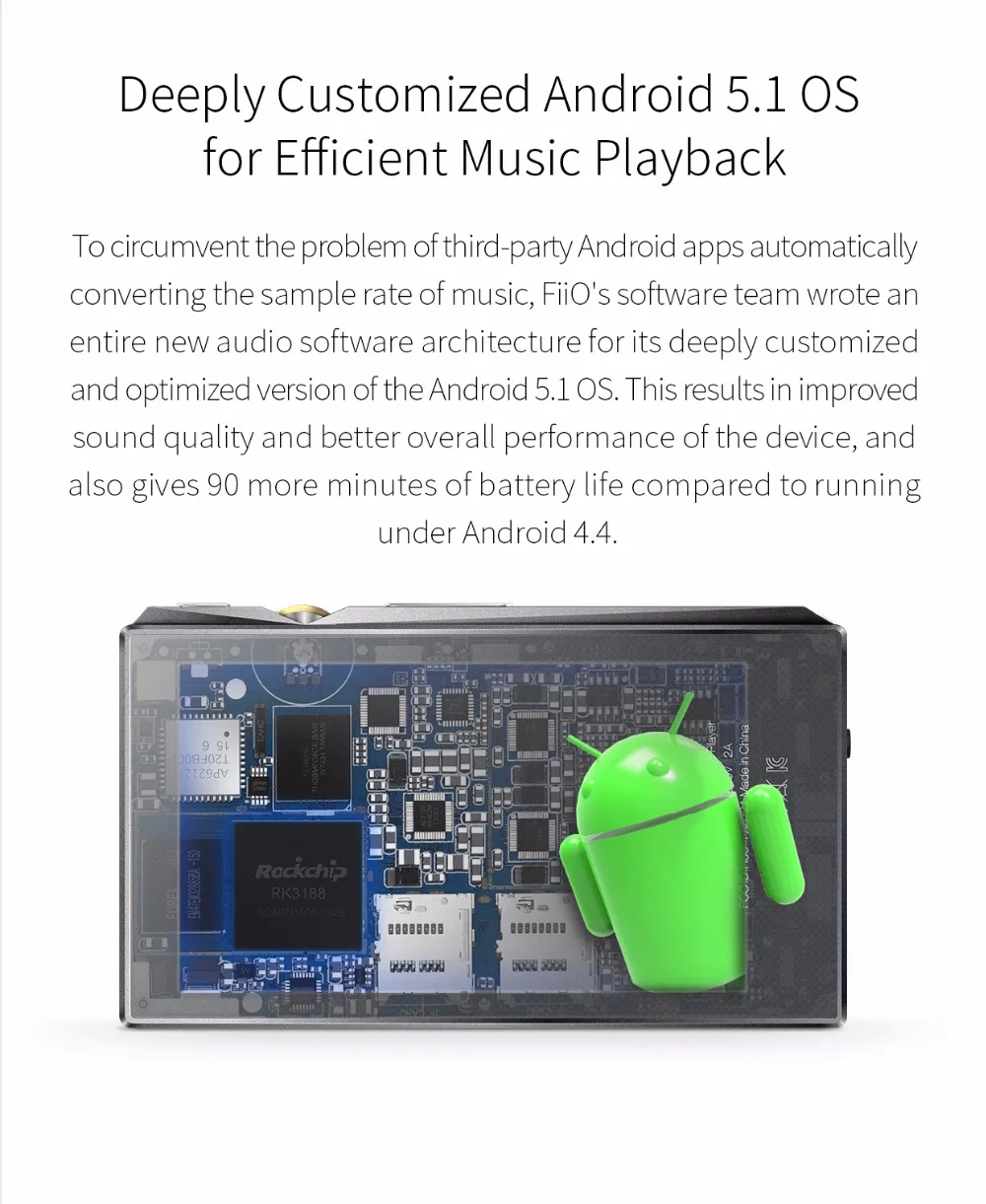 FIIO X5S 64GB X5 3nd Gen обновленная версия Android-based wifi Bluetooth APTX портативный mp3-плеер с 64G встроенным накопителем