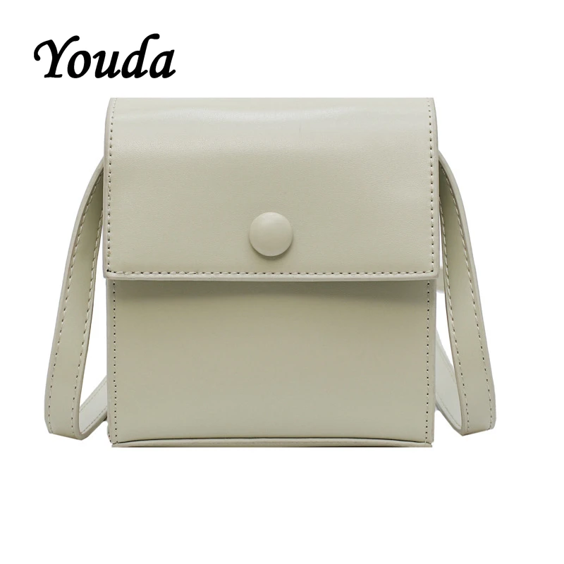 Youda свежий и милый Дамский стиль карамельный цвет сумка на плечо простой модный
