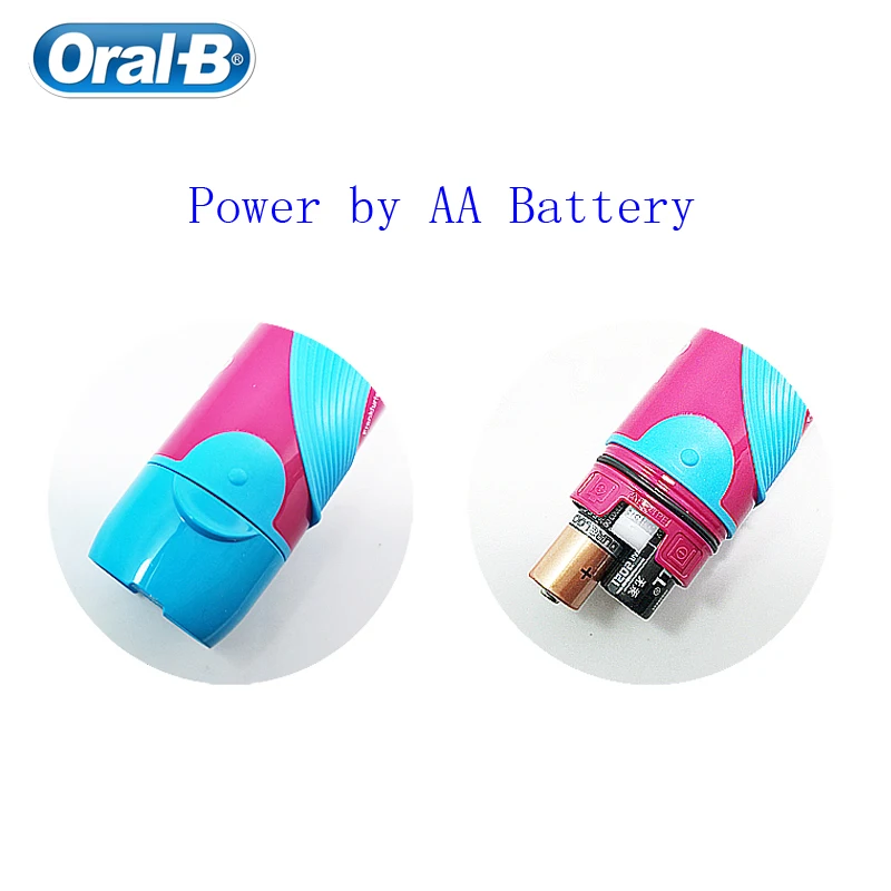 Электрическая зубная щетка Oral B для детей мягкая щетина электрическая питается