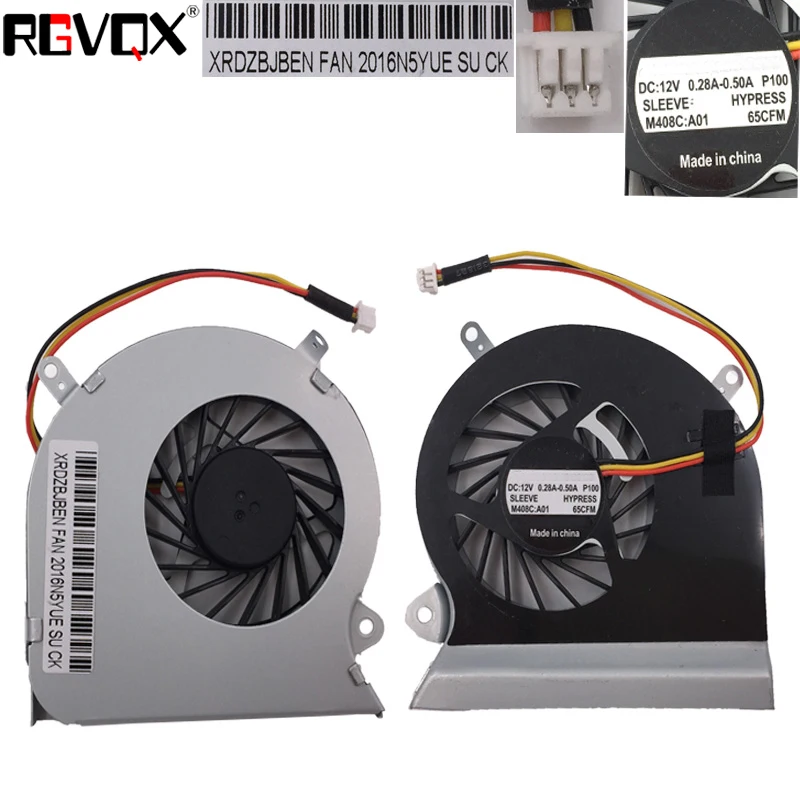 Новый оригинальный охлаждающий вентилятор для ноутбука MSI GE60 MS 16GA 16GC PN: PAAD06015SL
