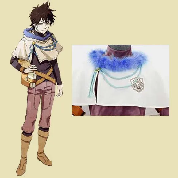

COSPlAY Japanese game Black Clover Yuno Suit Cos Clothes