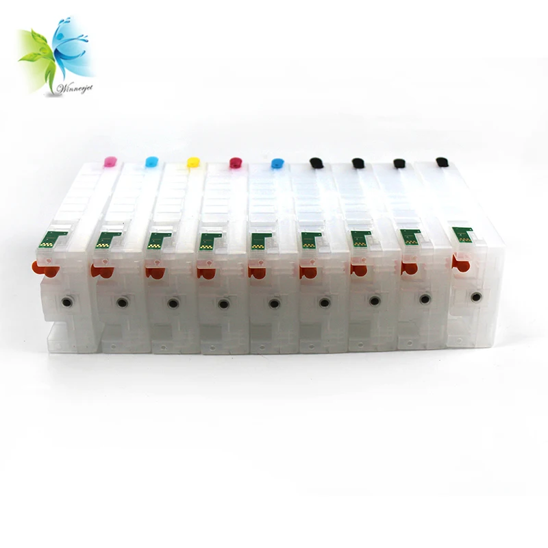 Winnerjet 160 мл пустой многоразовый картридж без чипа для принтера Epson SureColor