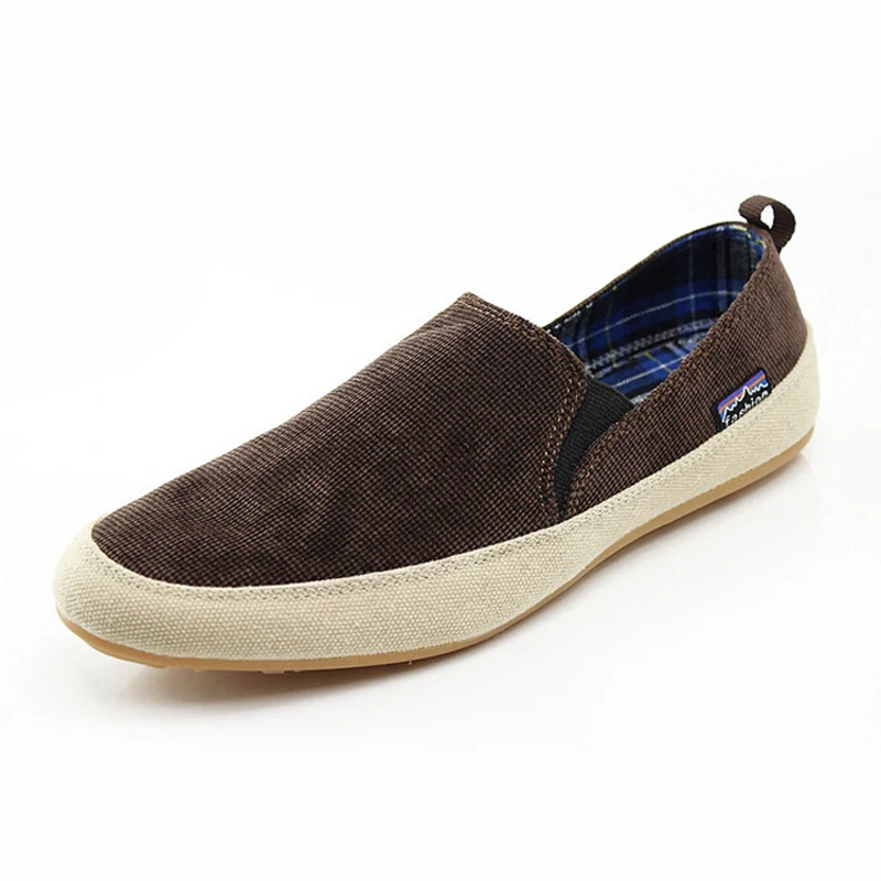 Tangnest/Мужская парусиновая обувь 2017 г. Весенние мужские лоферы без шнуровки