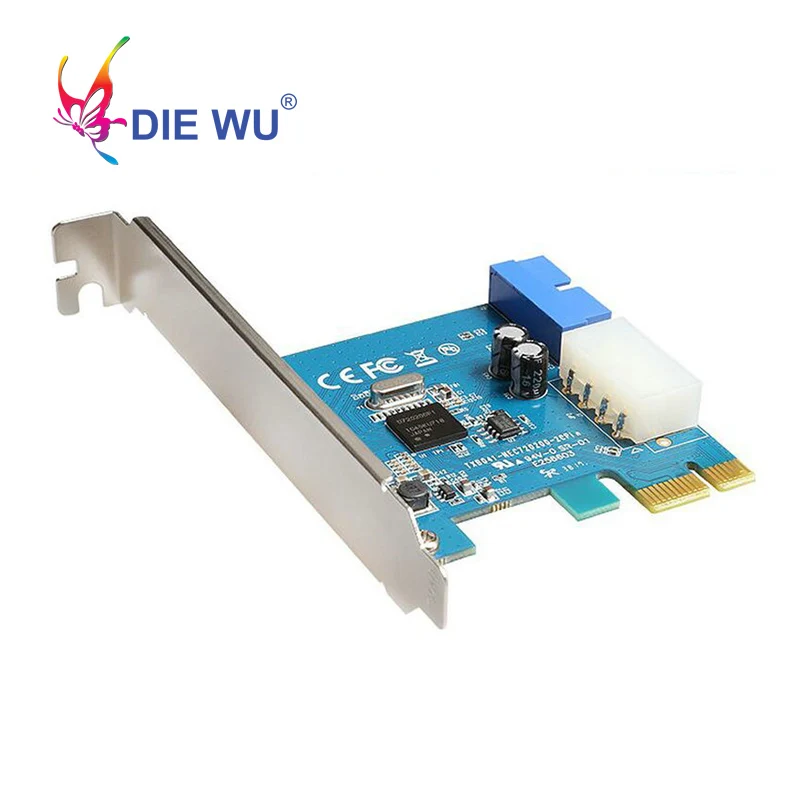 Плата расширения DIEWU PCI E USB 3 0 с преобразователем NEC плата интерфейса ввода/вывода 4