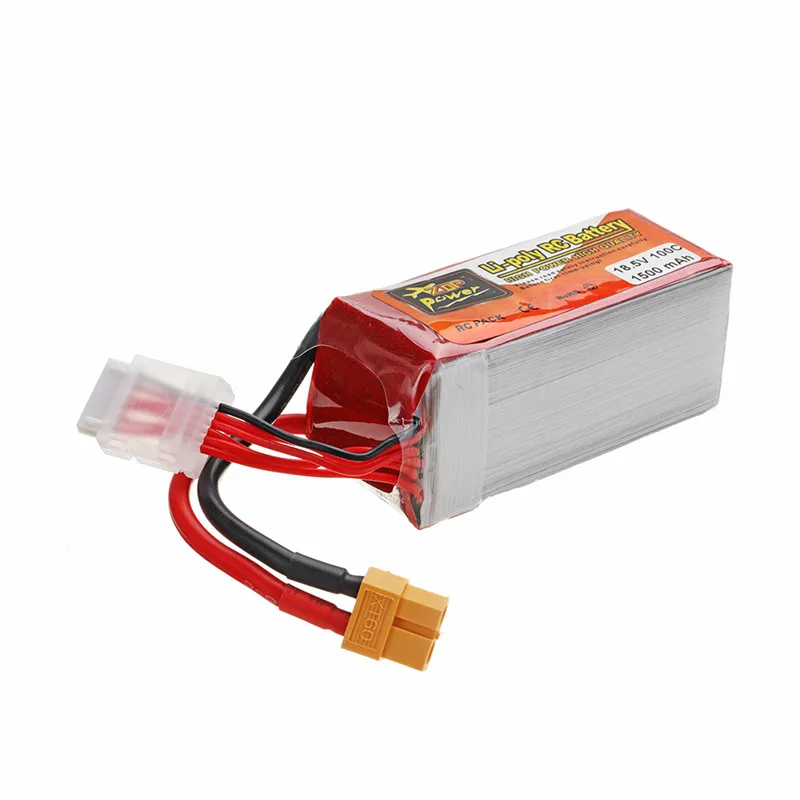 ZOP POWER 18 5 V 1500mAH 100C 5S Lipo аккумуляторная батарея с разъемом XT60 для FPV Racing Drone Frame Part