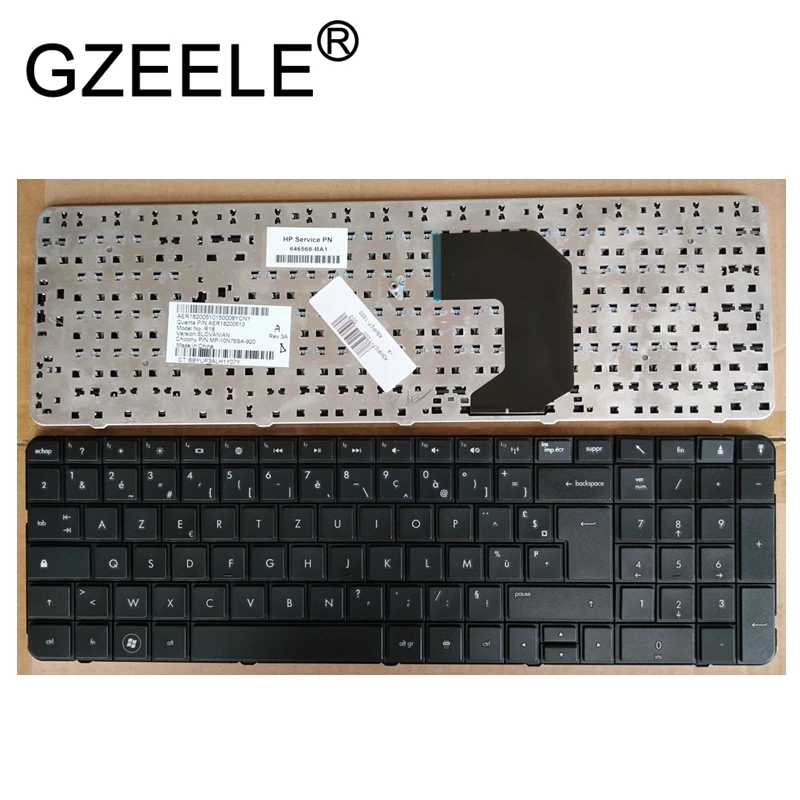 GZEELE для hp павильон G7-1000SM G7T-1000 G7T-1200 G7T-1100 R18 G7-1000 французский раскладка для замены Клавиатура ноутбука FR клавиатура AZERTY