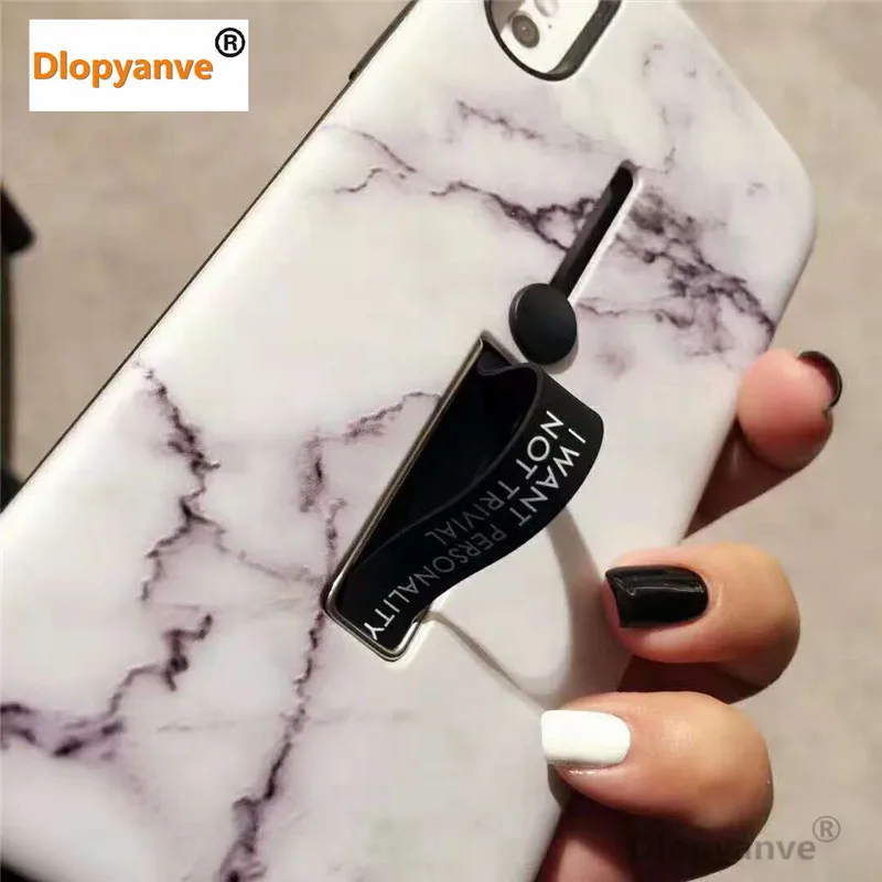 Роскошный элегантный мраморный гранитный тисненый чехол для телефона iPhone 6 6s 7 8