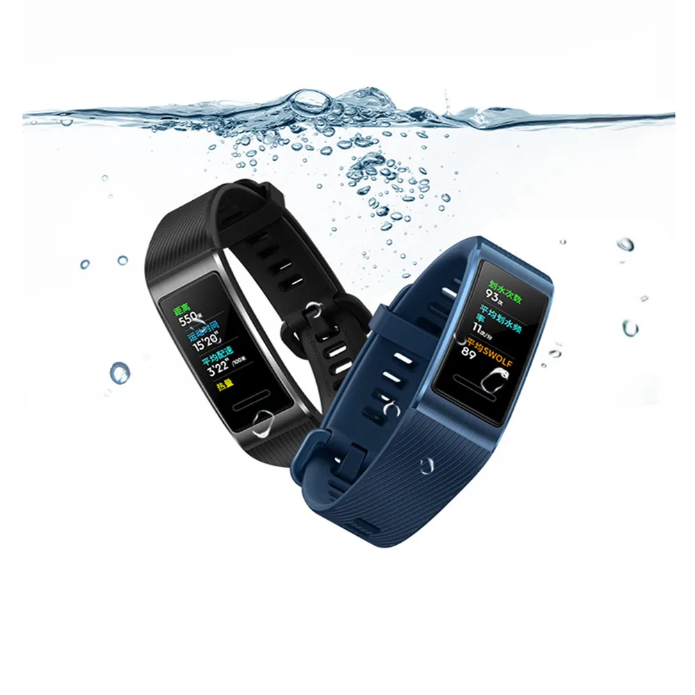 Смарт браслет с Bluetooth 4 2 для HUAWEI Band 3 /Band Pro цветной сенсорный Amoled дисплей