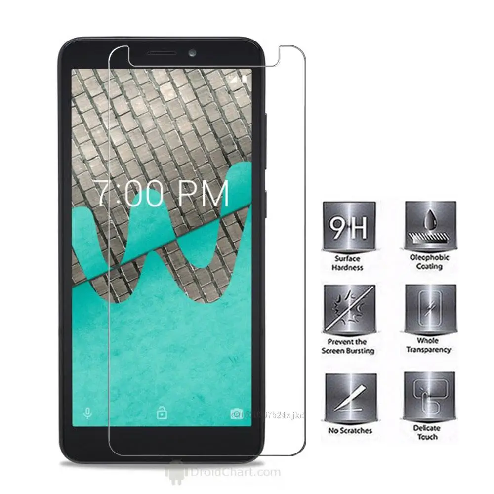 

Смартфон 9H закаленное стекло для WIKO Ride 4G Защитная пленка для экрана Защитная крышка для телефона для WikoRide 4G 5.45in