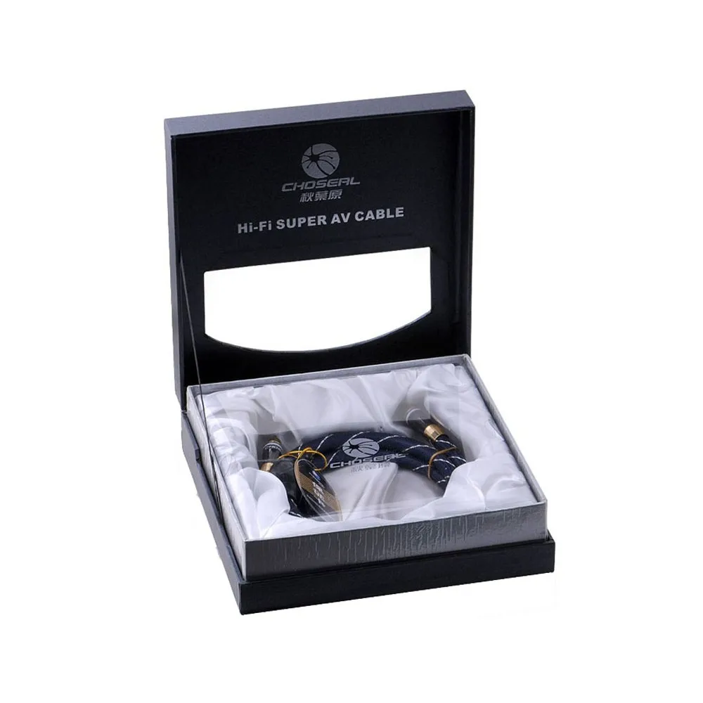 Choseal TB5208 OD13mm Цифровой Коаксиальный Кабель 4N OFC 24 К Goldplated 1.5 м |