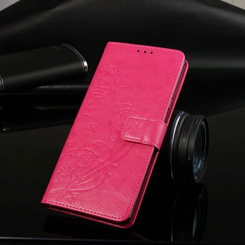 Роскошная бабочка кожа для iPhone X 5 SE 5S 6 6 S 7 8 плюс Xiaomi Redmi Note 5 Pro A2 Lite 6A 4A 5X кошелек захлопывающийся Чехол-сумка для мобильного телефона
