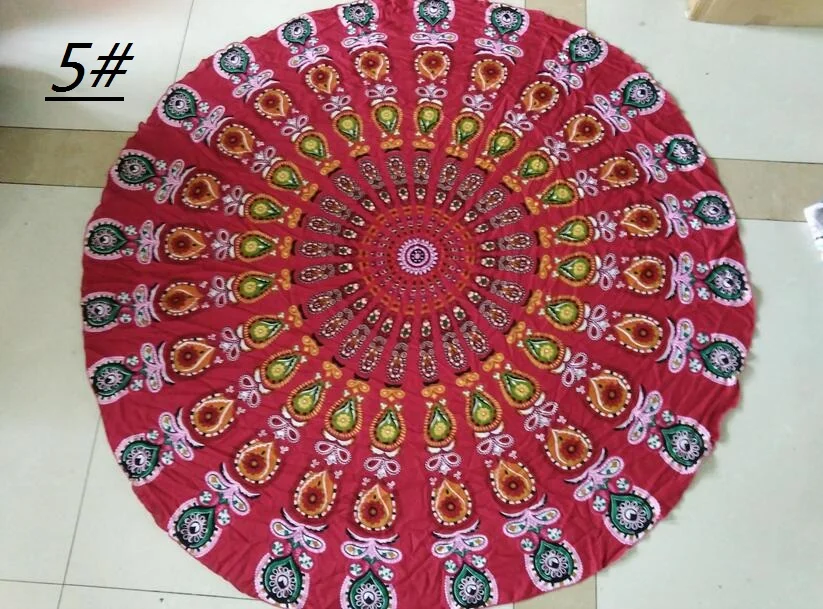 Вечерние ничные Свадебные Рождественские украшения круглая скатерть из хлопка с