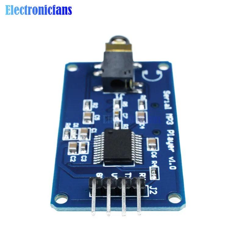 YX5300 UART TTL модуль последовательного управления MP3 музыкальный плеер с поддержкой