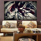 Современная популярная Картина на холсте Тип Аниме Картина Фея хвост меч настенное Искусство Декор 3 шт. Броня Эрза алый постер уникальное художественное оформление