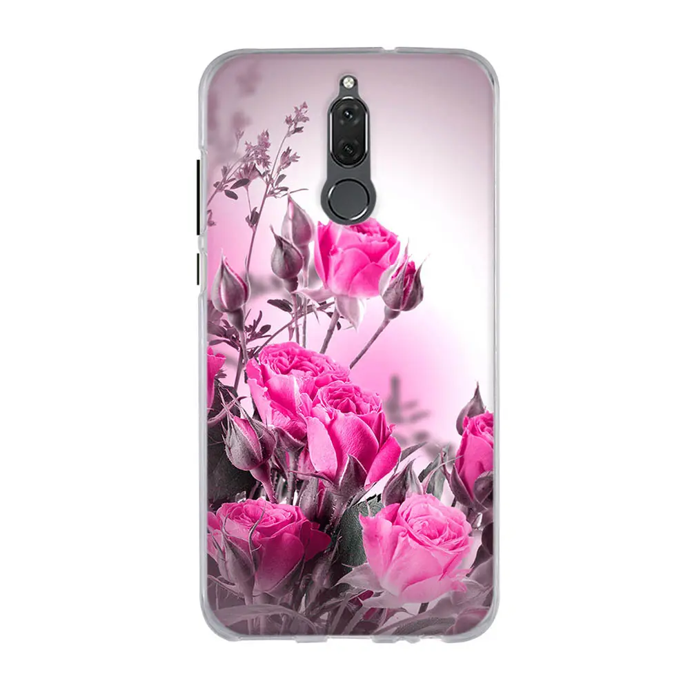 For Huawei Mate 10 Lite Case Cover Soft TPU Protector for nova 2i 3D Print honor 9i Silicone | Мобильные телефоны и