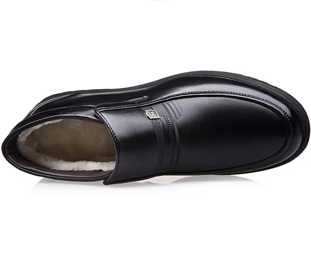 2020 Новое поступление мужские ботинки осенне-зимние из натуральной кожи деловые