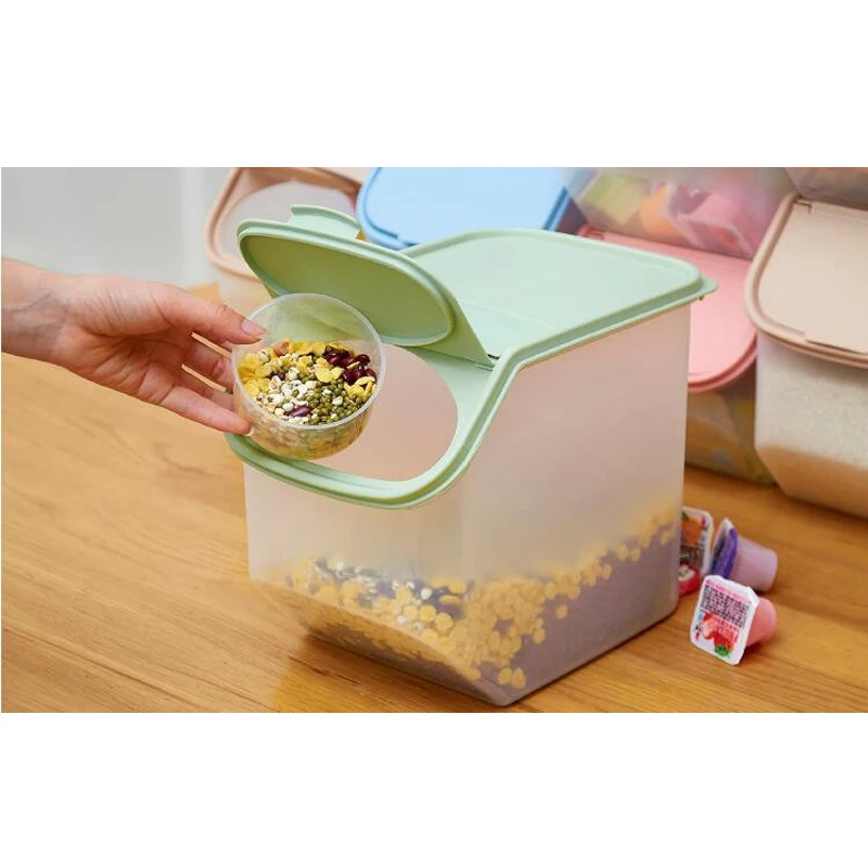 Контейнер для хранения риса кухонный контейнер большой емкости зерна