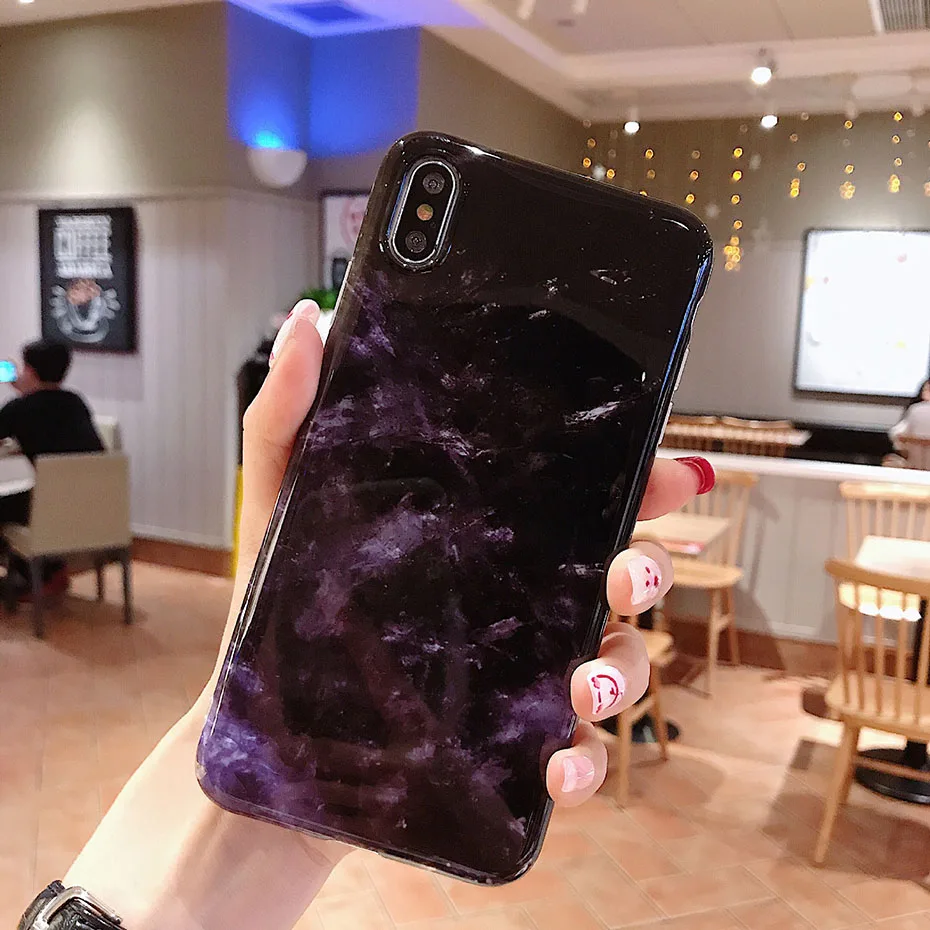 Силиконовый чехол для iPhone 8Plus совместимый 7Plus 6 6s plus 7 8 X XS XR XSMAX мягкий \ Матовый ТПУ