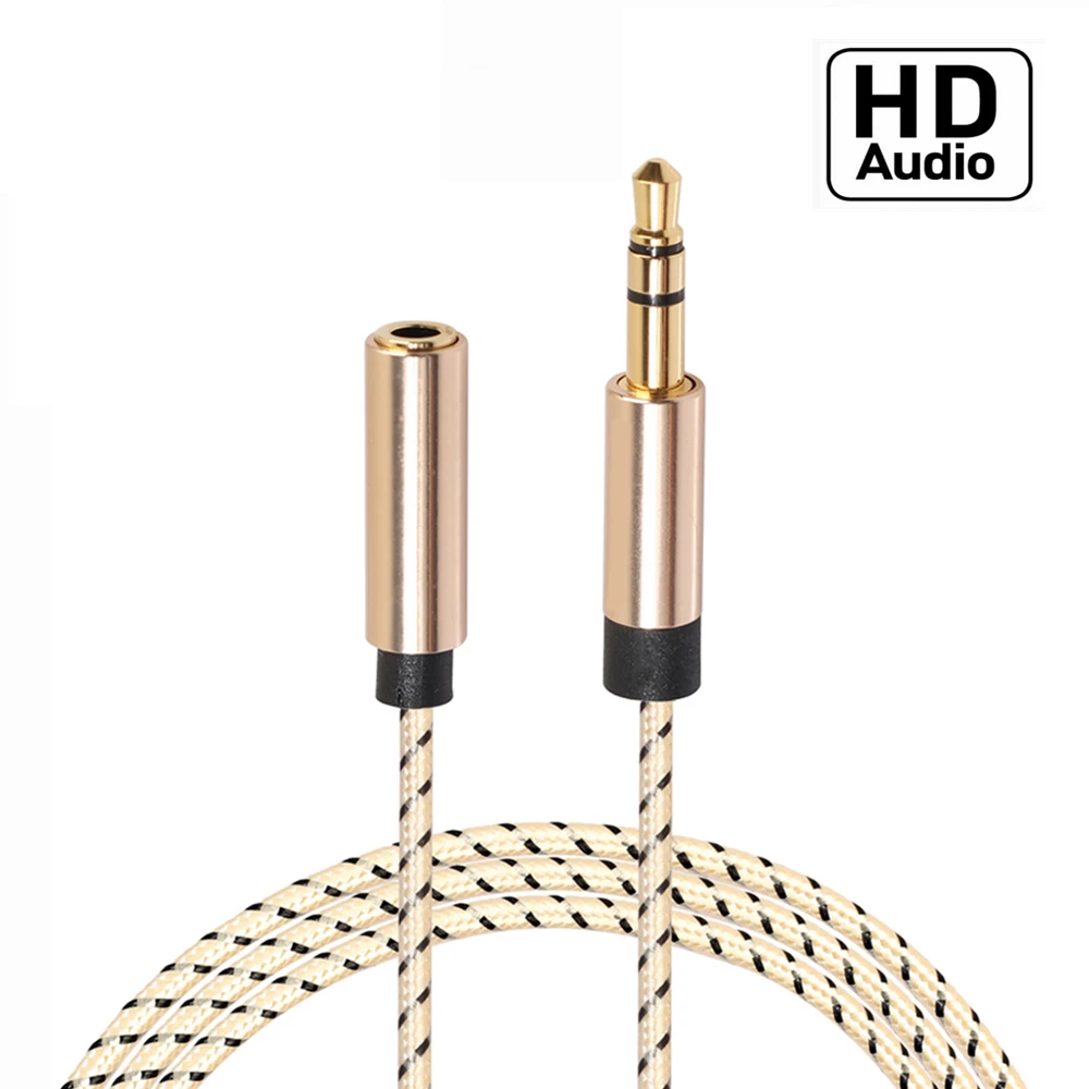 Удлинительные Аудиокабели AUX Jack HD 3 5 мм вспомогательный стереокабель Папа мама