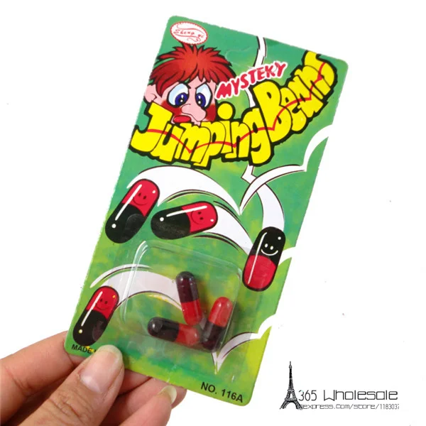 Бесплатная доставка 6 комплектов = 18 таблеток таинственные танцы прыгающие бобы