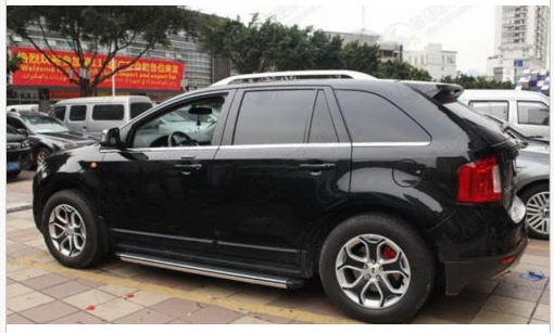 Набор хромированных порогов под окно для Ford Edge 2011 2012 2013|chrome kit|chrome window trimchrome sill trim |