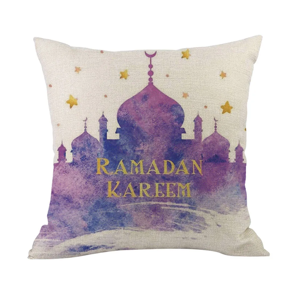 2019 наволочка для подушки Рамадан праздничный льняной чехол удобный дивана