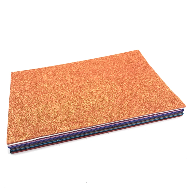 Новый 10 шт./компл. многоцветный спонж блестящая пенная бумага скрапбукинга