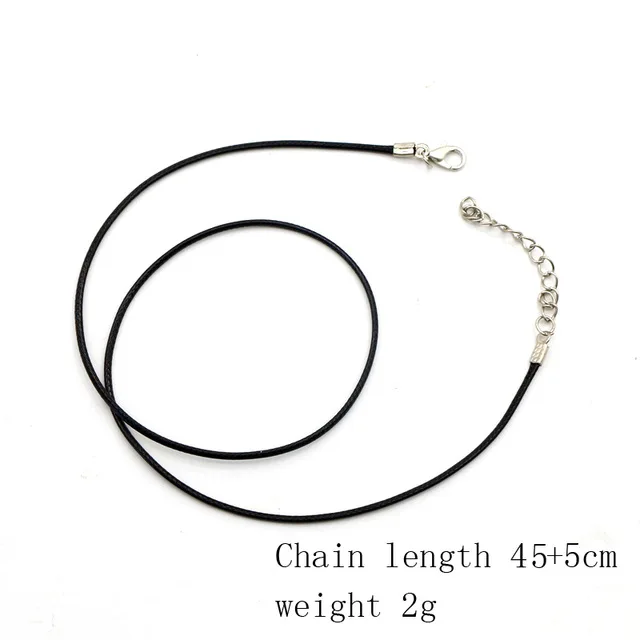 Leather rope Подвеска для лучших друзей, ожерелье для женщин, смешанный стиль, головоломка, любовь, звезда, луна, корона, металлическая короткая цепочка, Студенческая дружба, ювелирное изделие, подарок - Окраска металла: Leather rope