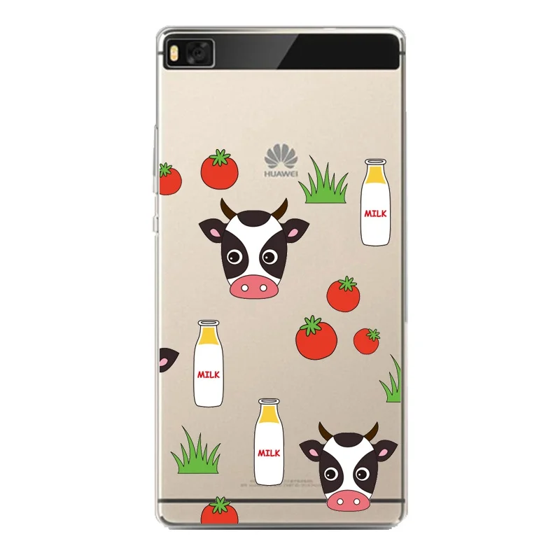 Panda Soft Clear TPU Phone Case For huawei P10plus P8 P9lite honor 3c 4c 6a 7 8 9 5c Coque Elephant Silicone Cover Free Shipping | Мобильные