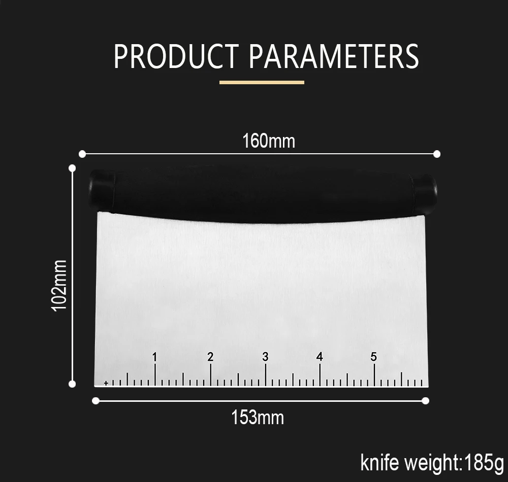 Скребок из нержавеющей стали нож для теста 2019 новый продукт кухонный хлебный