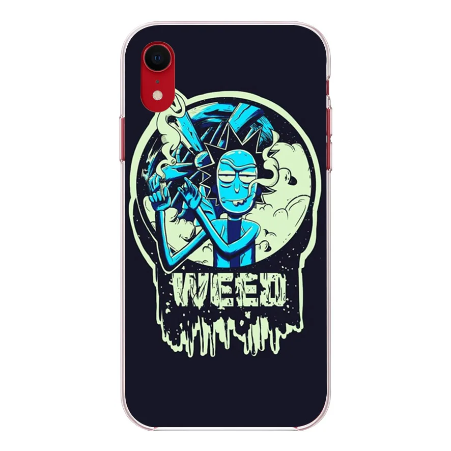 OUTMIX Rick And Morty забавные уникальные Чехлы Чехол Coque для iPhone 8 plus XS max XR 7 6 6s 5 5S SE