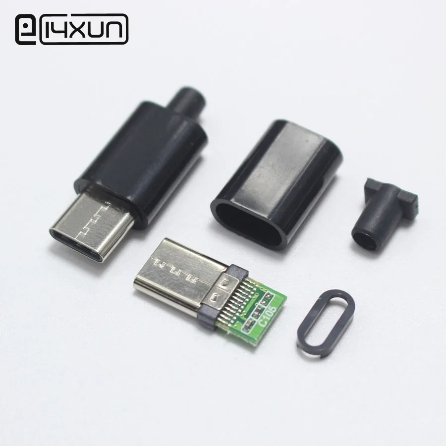 Коннектор типа с сделай сам для сварки и передачи данных 4 в 1 10 шт.|connector diy|connector for