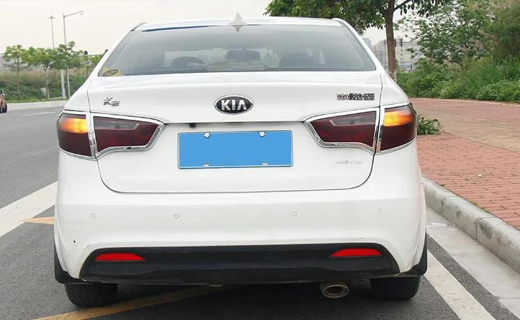 Декоративный налобный фонарь из АБС-пластика для KIA K2/Rio 2011-2014 Седан/Хэтчбек |