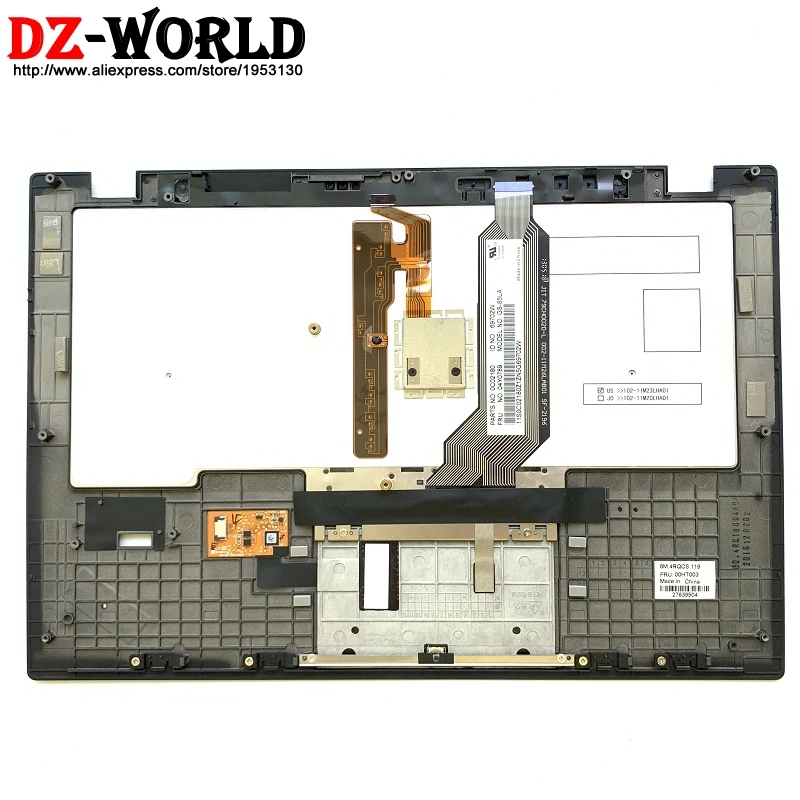 LAS клавиатура с подсветкой Palmrest тачпадом для Lenovo Thinkpad X1 Carbon 1st Gen1 подсветка Teclado