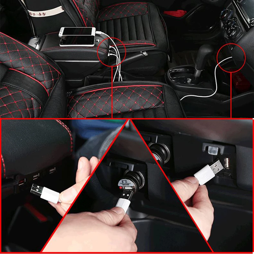 Автомобильный подлокотник с разъемом USB коробка для Skoda Octavia A5 Yeti 2007 до 2014